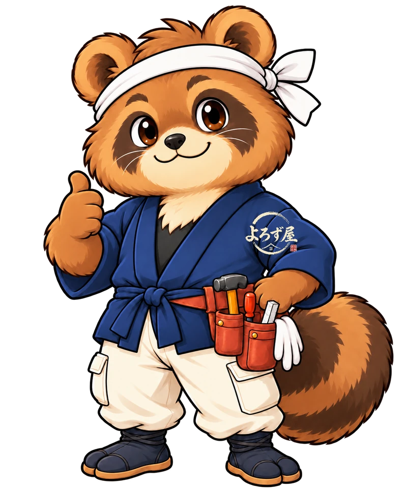 よろず屋のイメージキャラクター よろ助